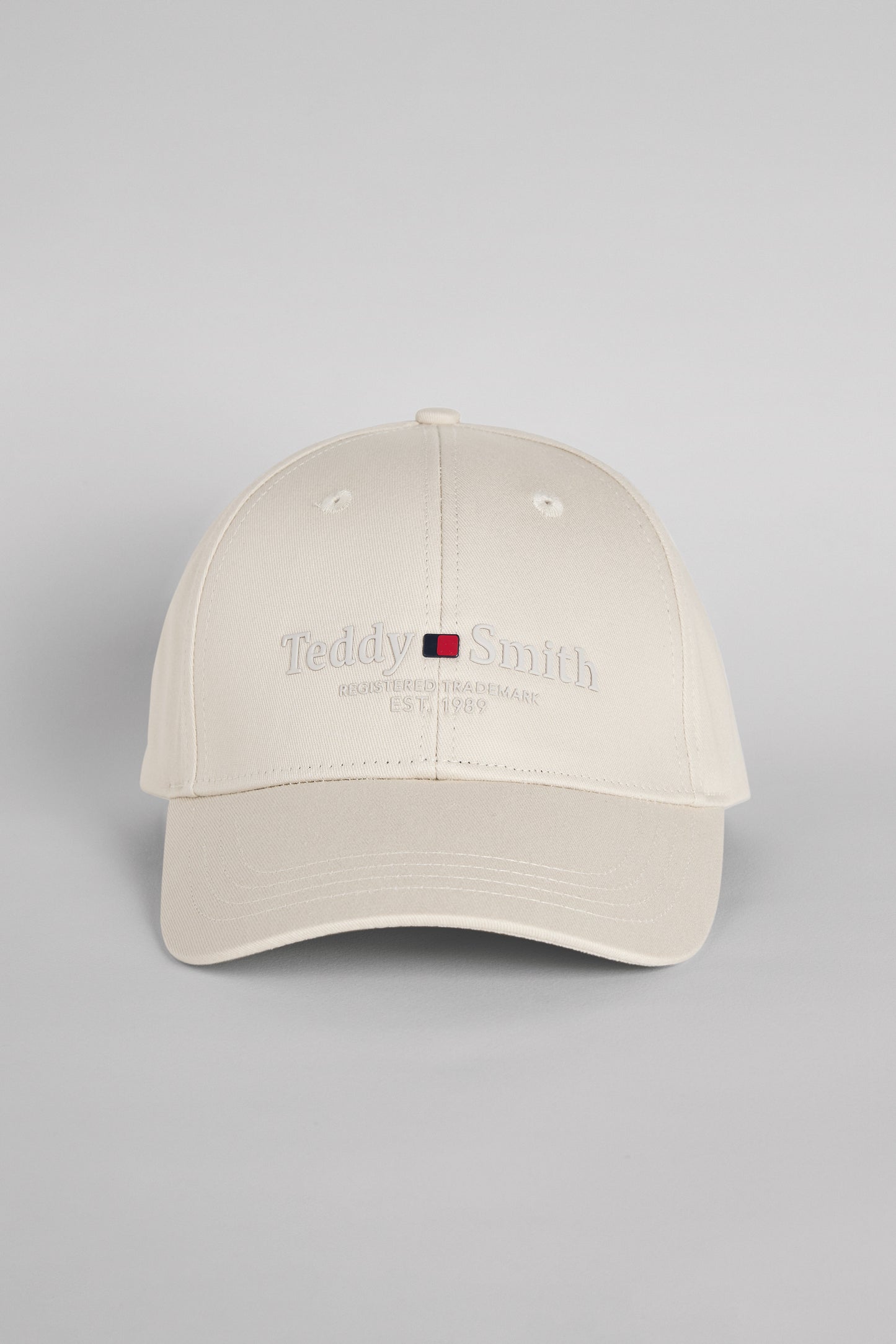 Casquette en coton visière contrastée C-JIM NATUREL - Teddy Smith