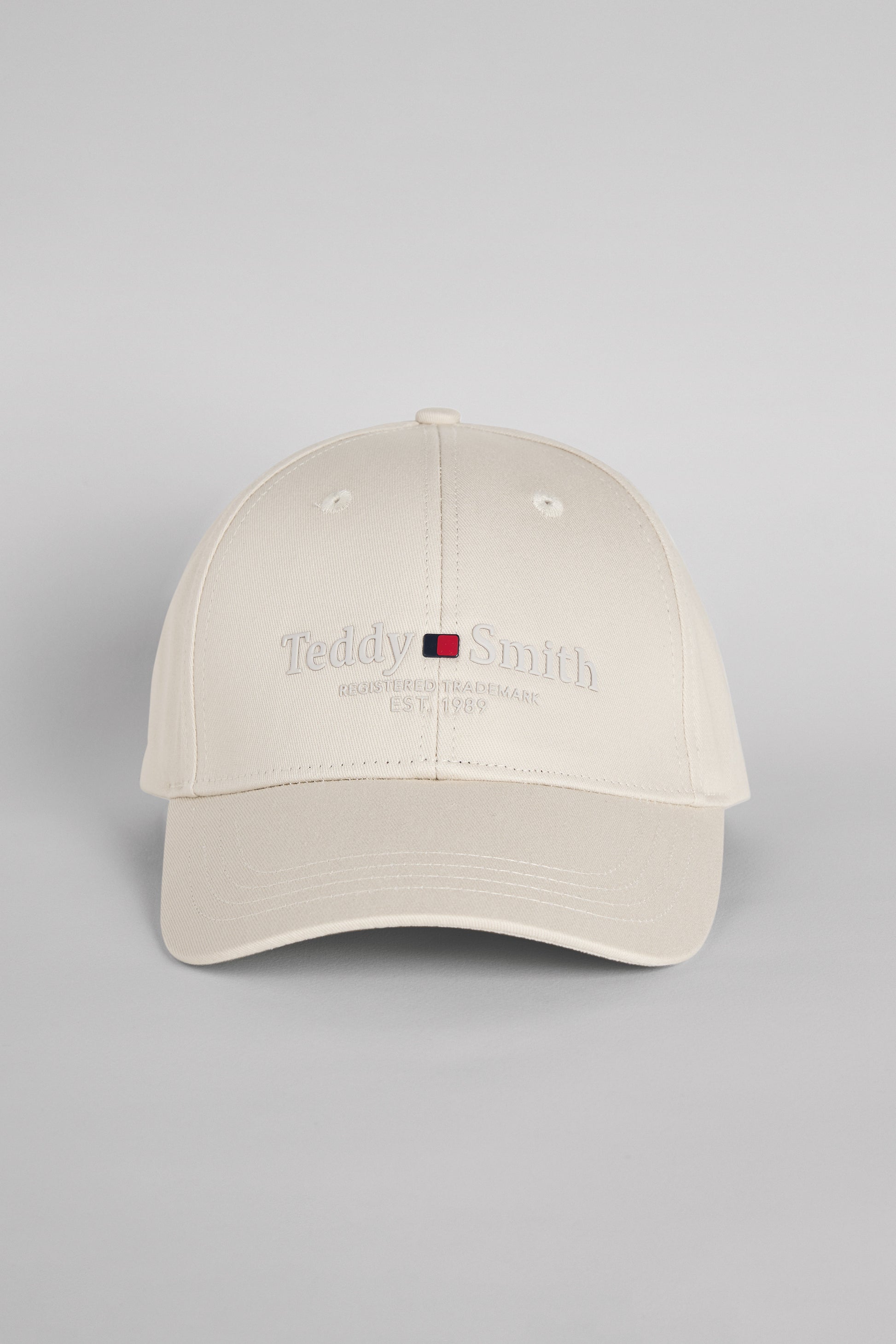 Casquette en coton visière contrastée C-JIM NATUREL - Teddy Smith
