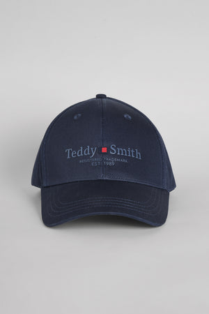 Casquette en coton visière contrastée C-JIM TOTAL NAVY - Teddy Smith