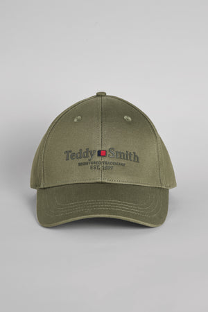 Casquette en coton visière contrastée C-JIM DUSTY KAKI - Teddy Smith