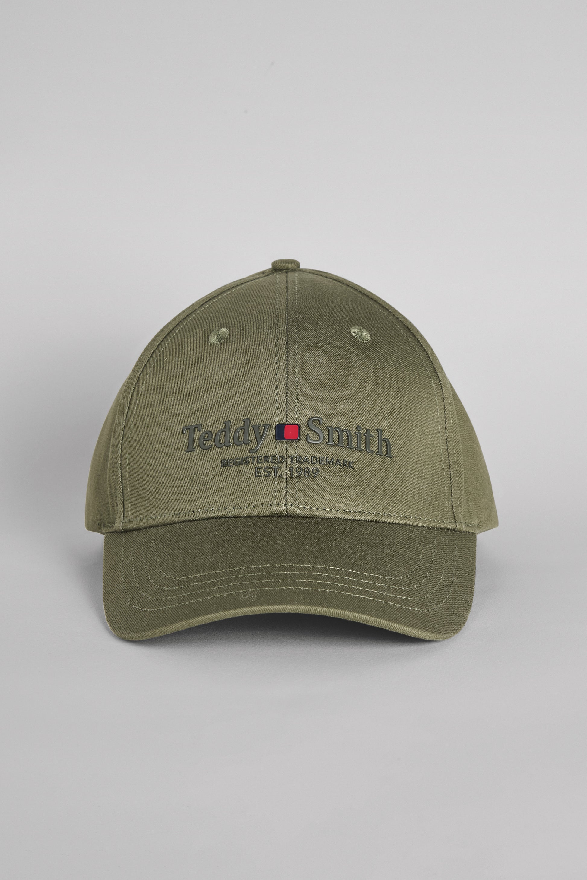 Casquette en coton visière contrastée C-JIM DUSTY KAKI - Teddy Smith