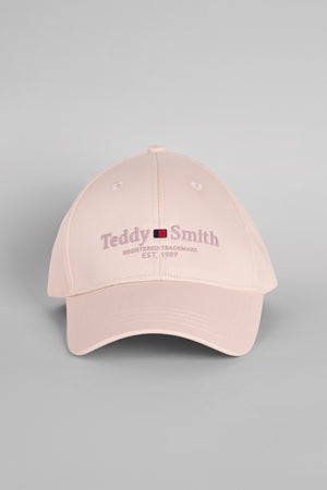 Casquette en coton visière contrastée C-JIM ROSE PASTEL - Teddy Smith