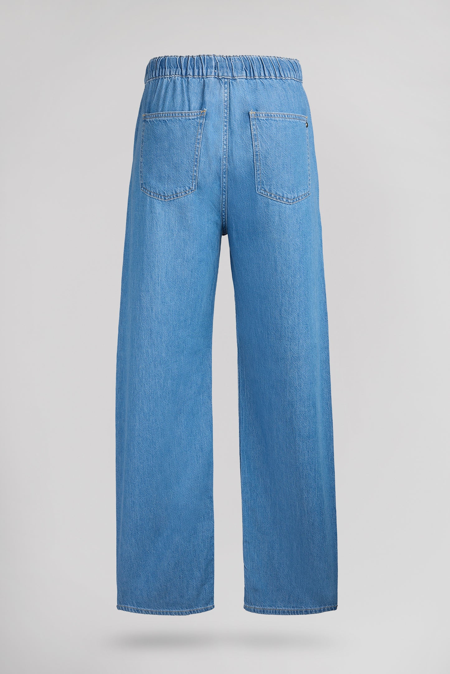 Pantalon P-LILY USED FRIPP / INDIGO CLAIR - Teddy Smith
