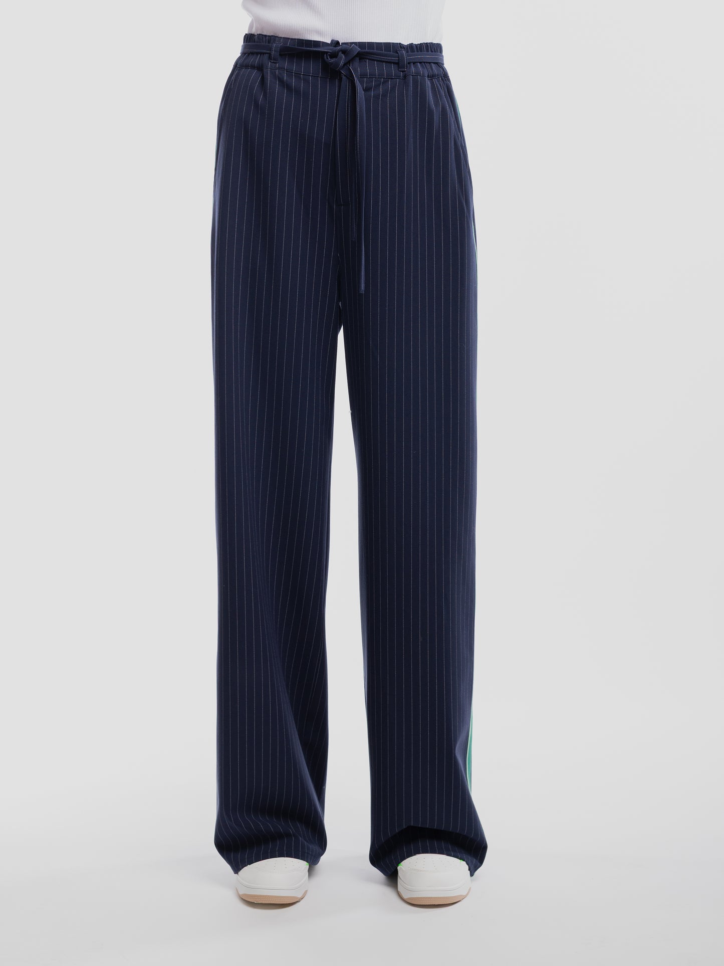 Pantalon P-SIDE BISTRETC TOTAL NAVY - Teddy Smith