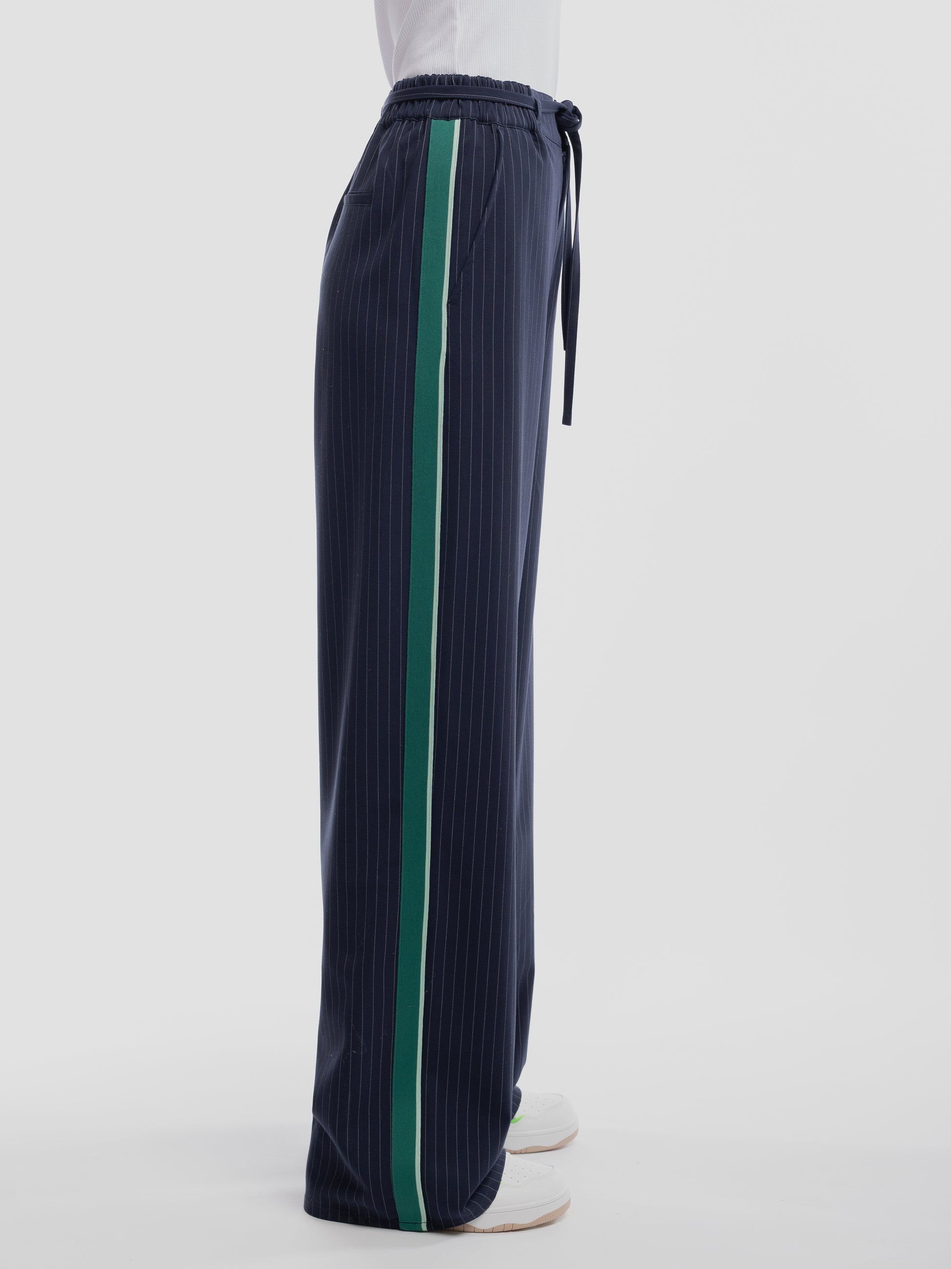 Pantalon P-SIDE BISTRETC TOTAL NAVY - Teddy Smith