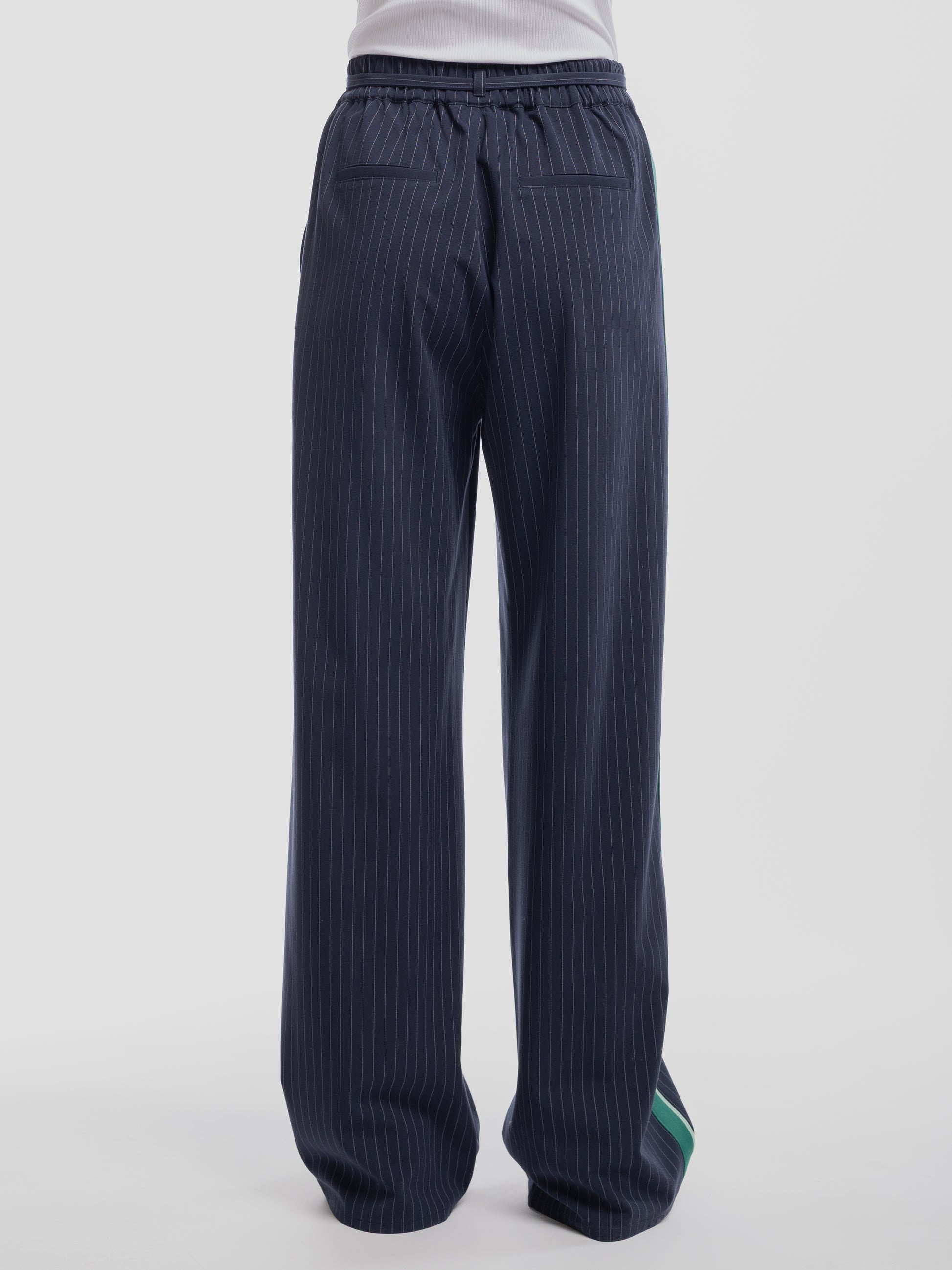 Pantalon P-SIDE BISTRETC TOTAL NAVY - Teddy Smith