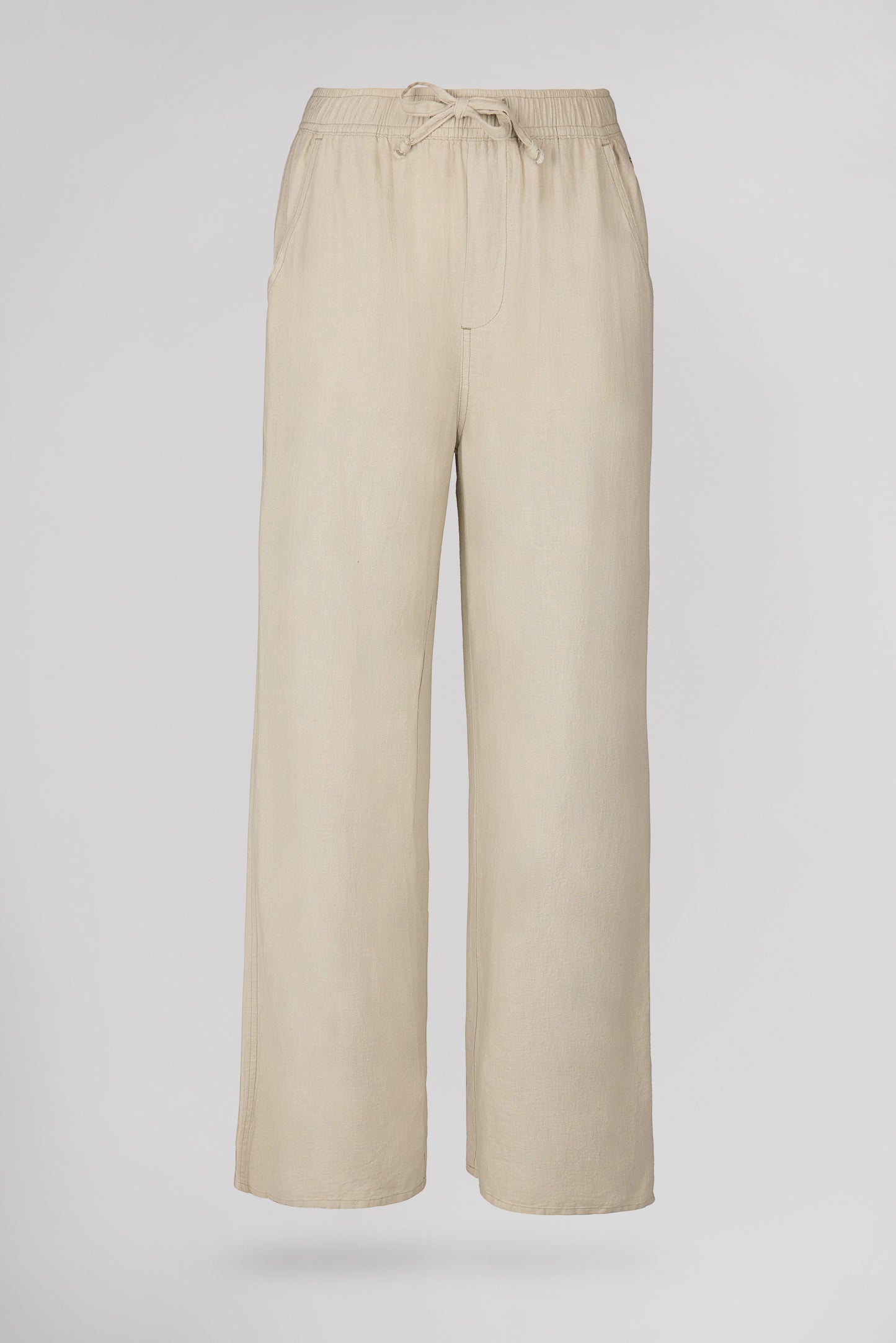 Pantalon P-JOAN WIDE SOFT GREGE - Teddy Smith