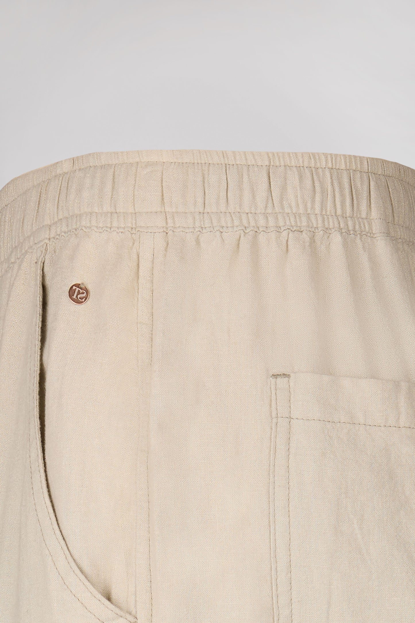 Pantalon P-JOAN WIDE SOFT GREGE - Teddy Smith