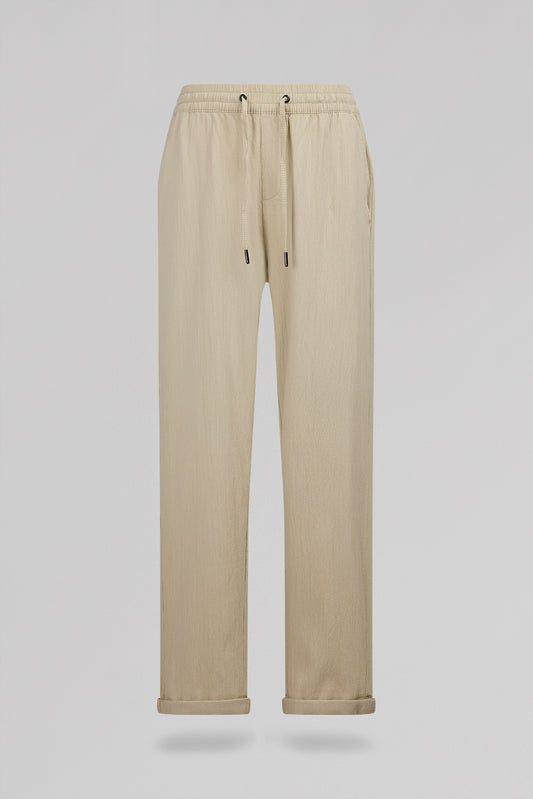 Achat Pantalon TEDDY SEERSUCKE SOFT GREGE