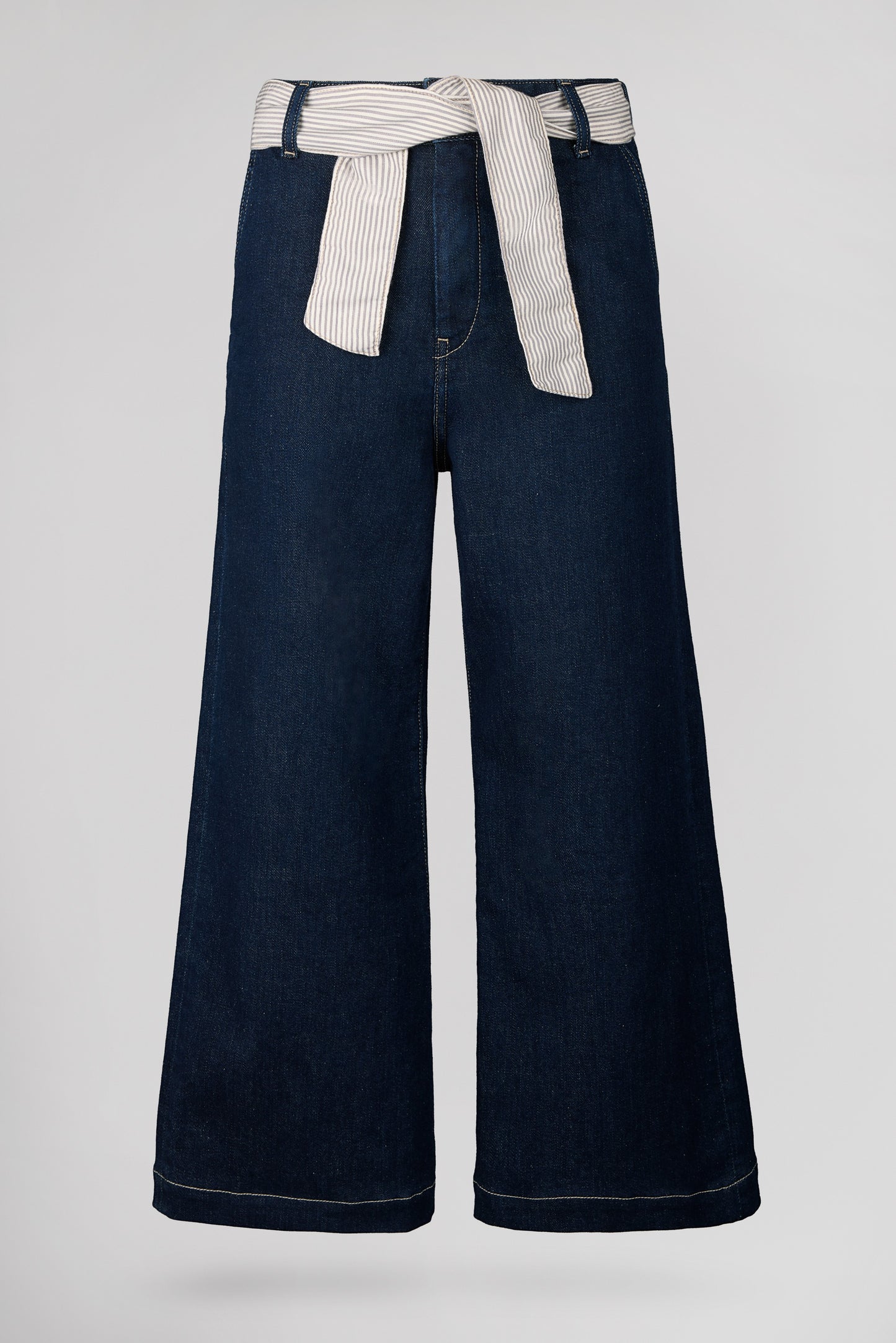 Jean P-LOUISA CROPPE DARK BLUE - Teddy Smith