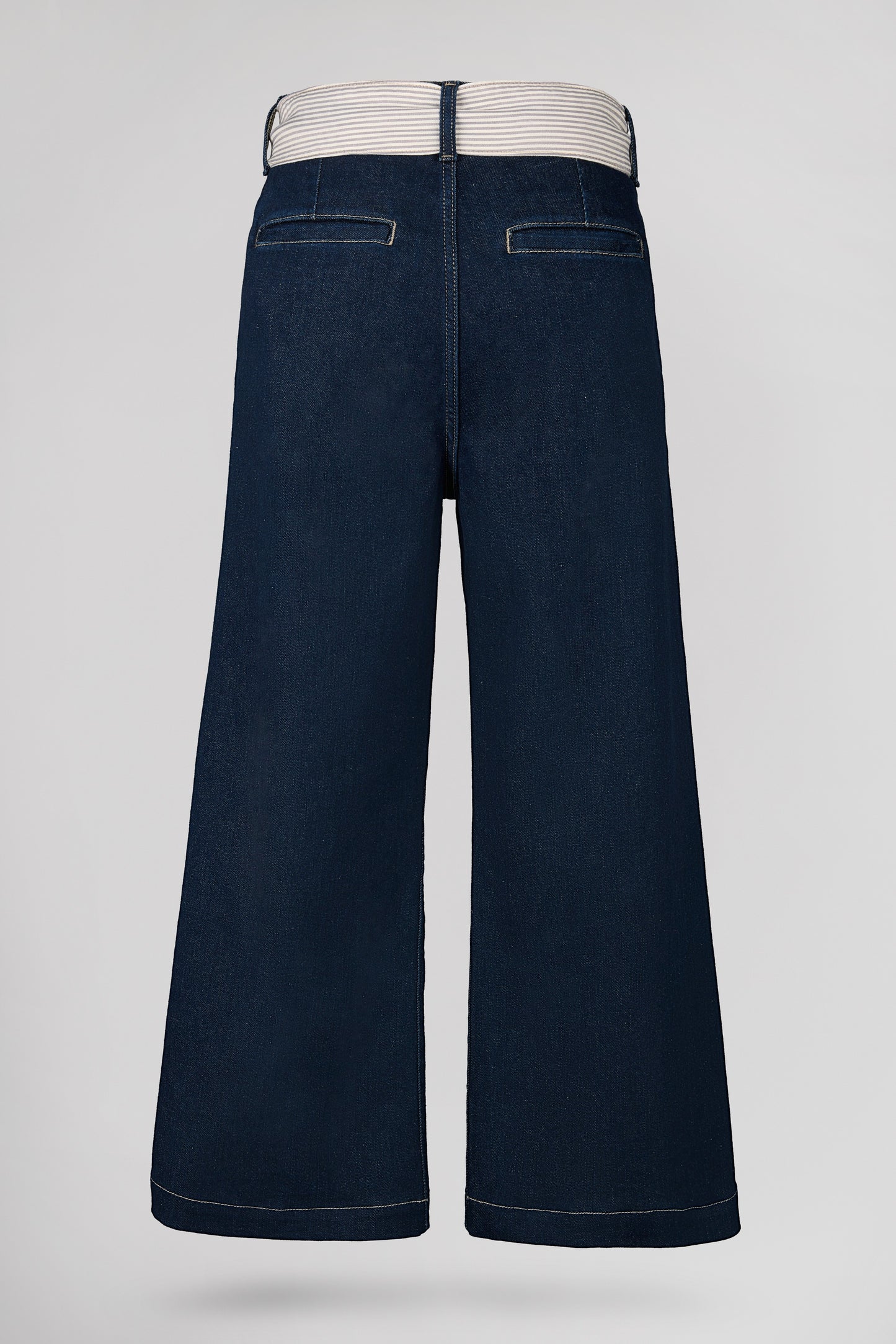 Jean P-LOUISA CROPPE DARK BLUE - Teddy Smith