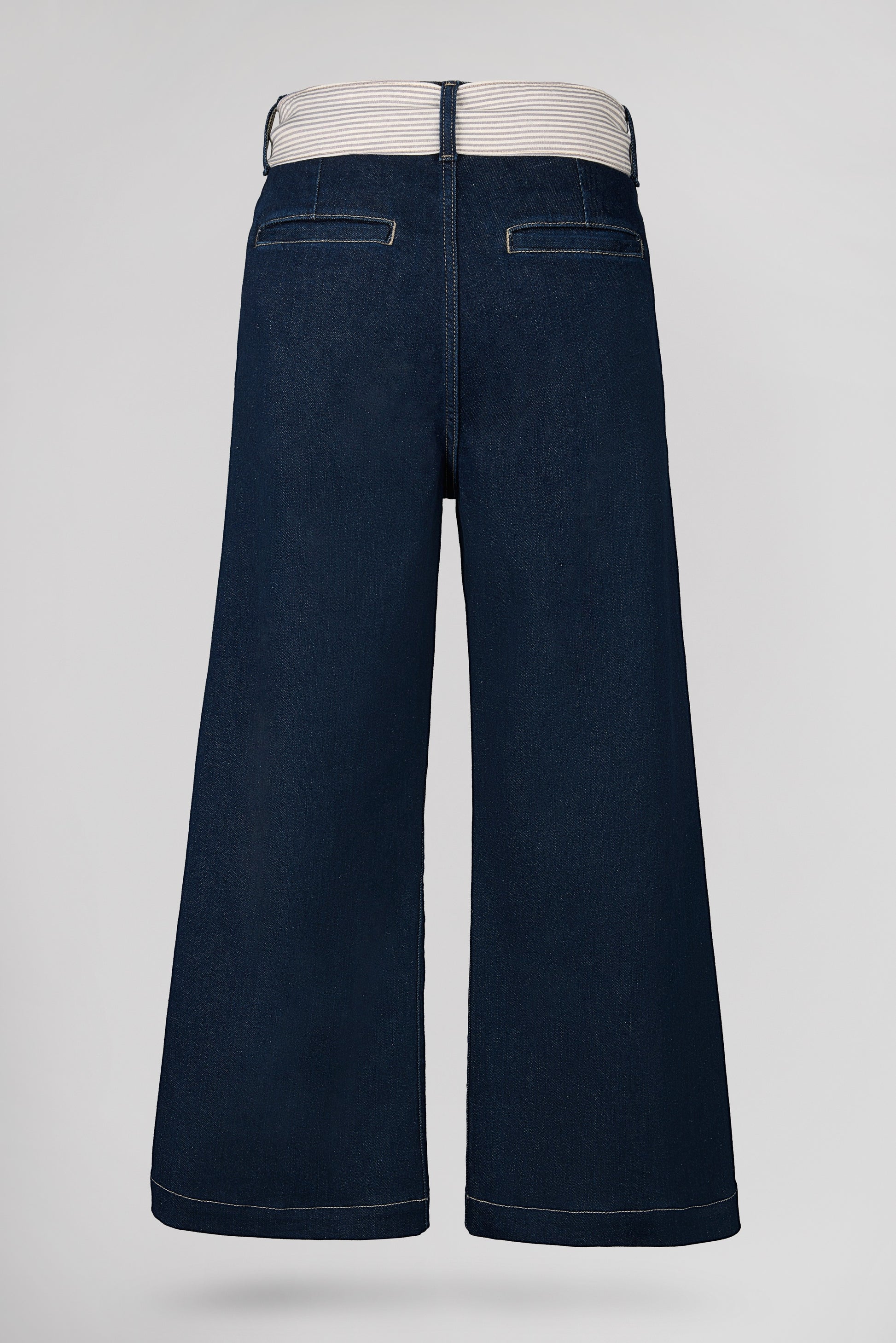 Jean P-LOUISA CROPPE DARK BLUE - Teddy Smith