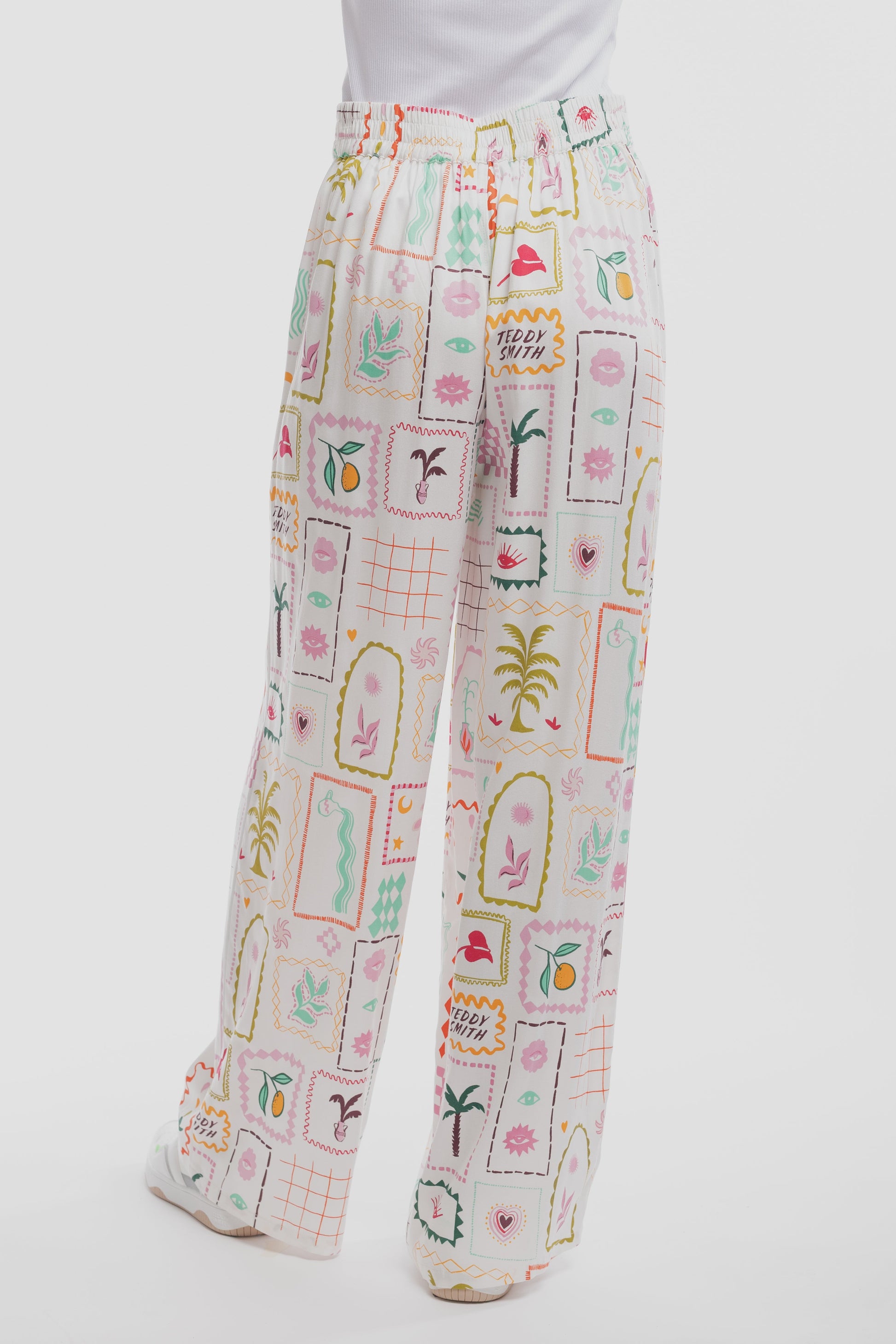 Pantalon P-ALEX MIDDLE WHITE - Teddy Smith