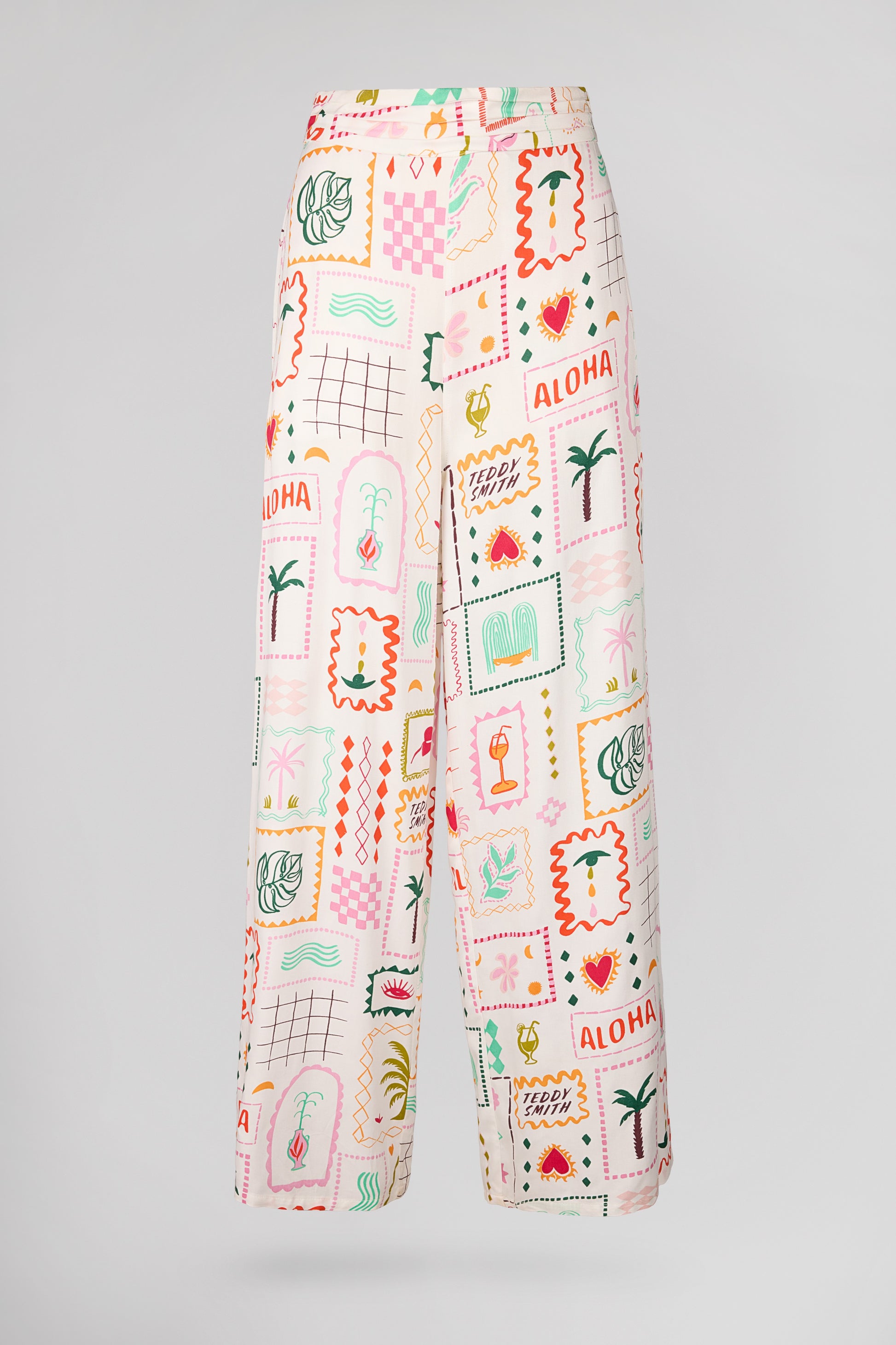 Pantalon P-ALEX MIDDLE WHITE - Teddy Smith