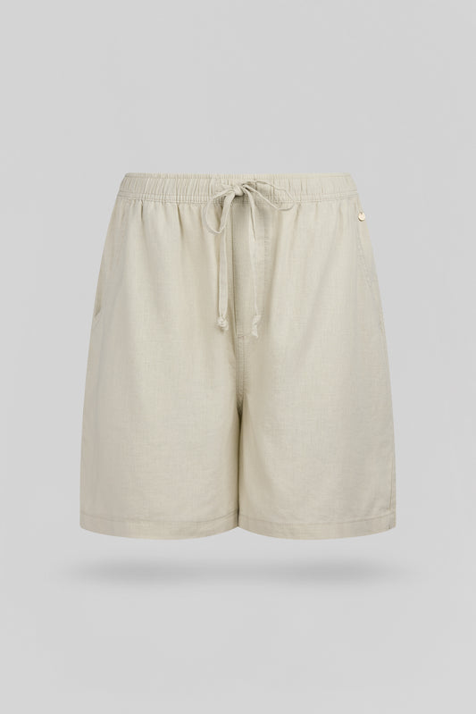 Achat Short décontracté S-JETT SH LINEN SOFT GREGE - Teddy Smith