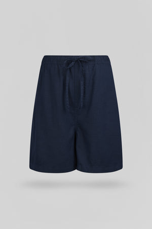 Short décontracté S-JETT SH LINEN TOTAL NAVY - Teddy Smith