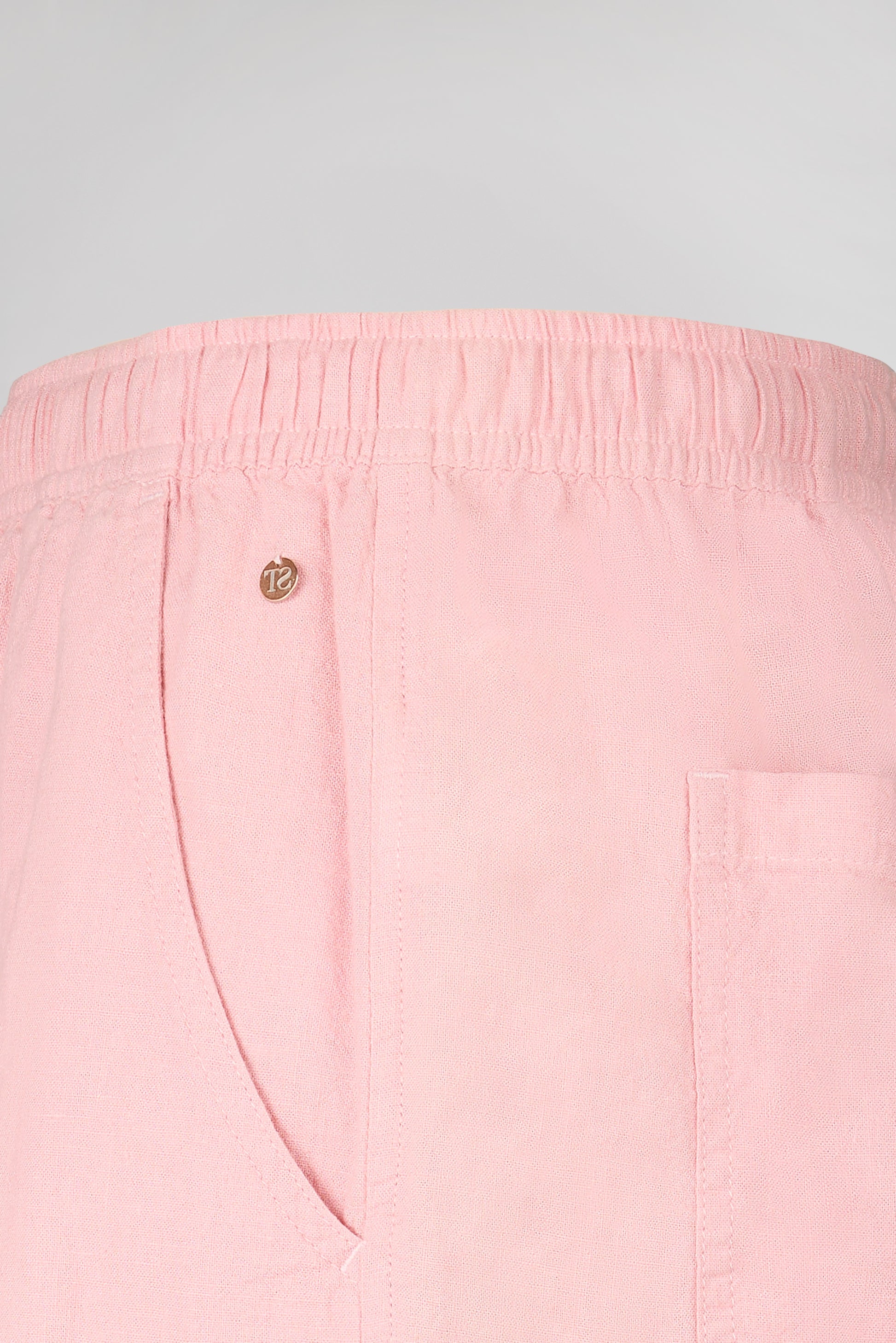 Short S-JETT SH LINEN VIEUX ROSE - Teddy Smith