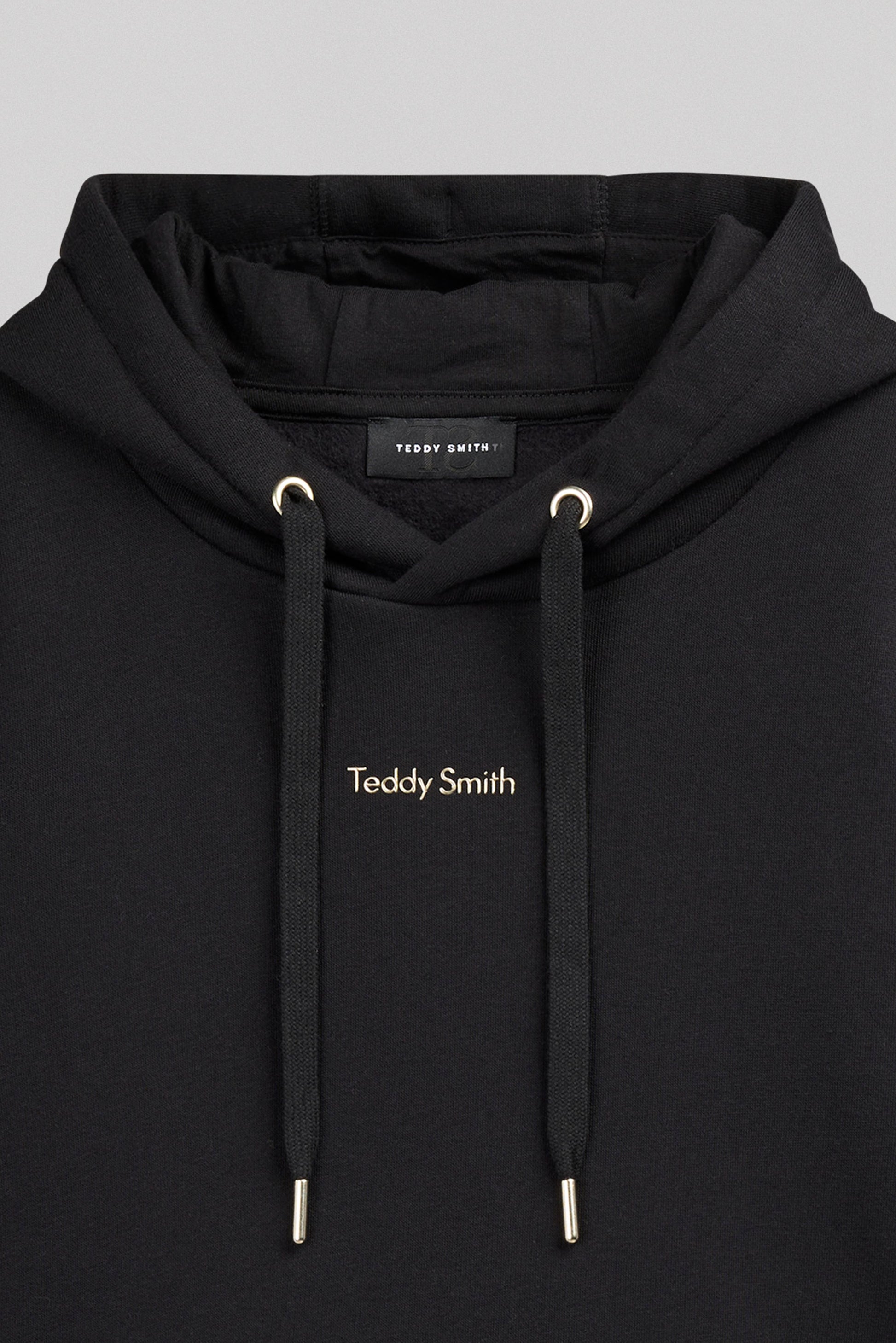 Sweat à capuche S-SOLENE HOODY NOIR - Teddy Smith