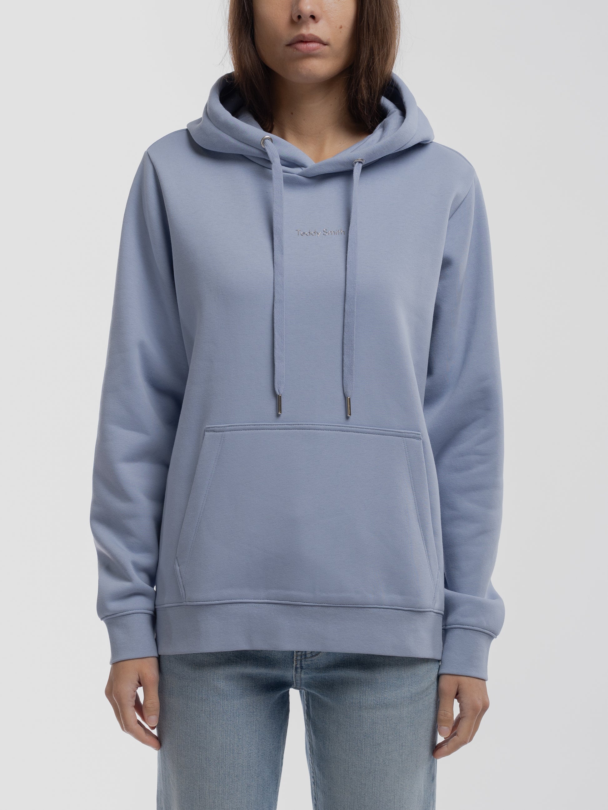 Sweat S-SOLENE HOODY BLEU NUAGEUX - Teddy Smith