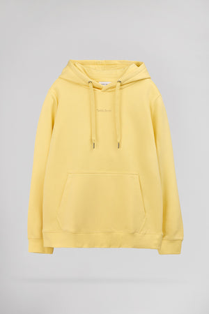 Sweat S-SOLENE HOODY JAUNE CITRON