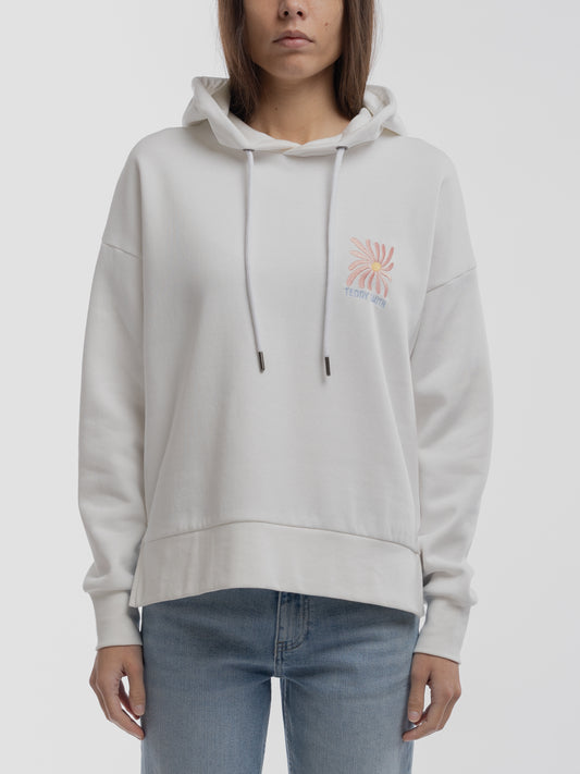 Achat Sweat S-FLORALIA MIDDLE WHITE - Teddy Smith