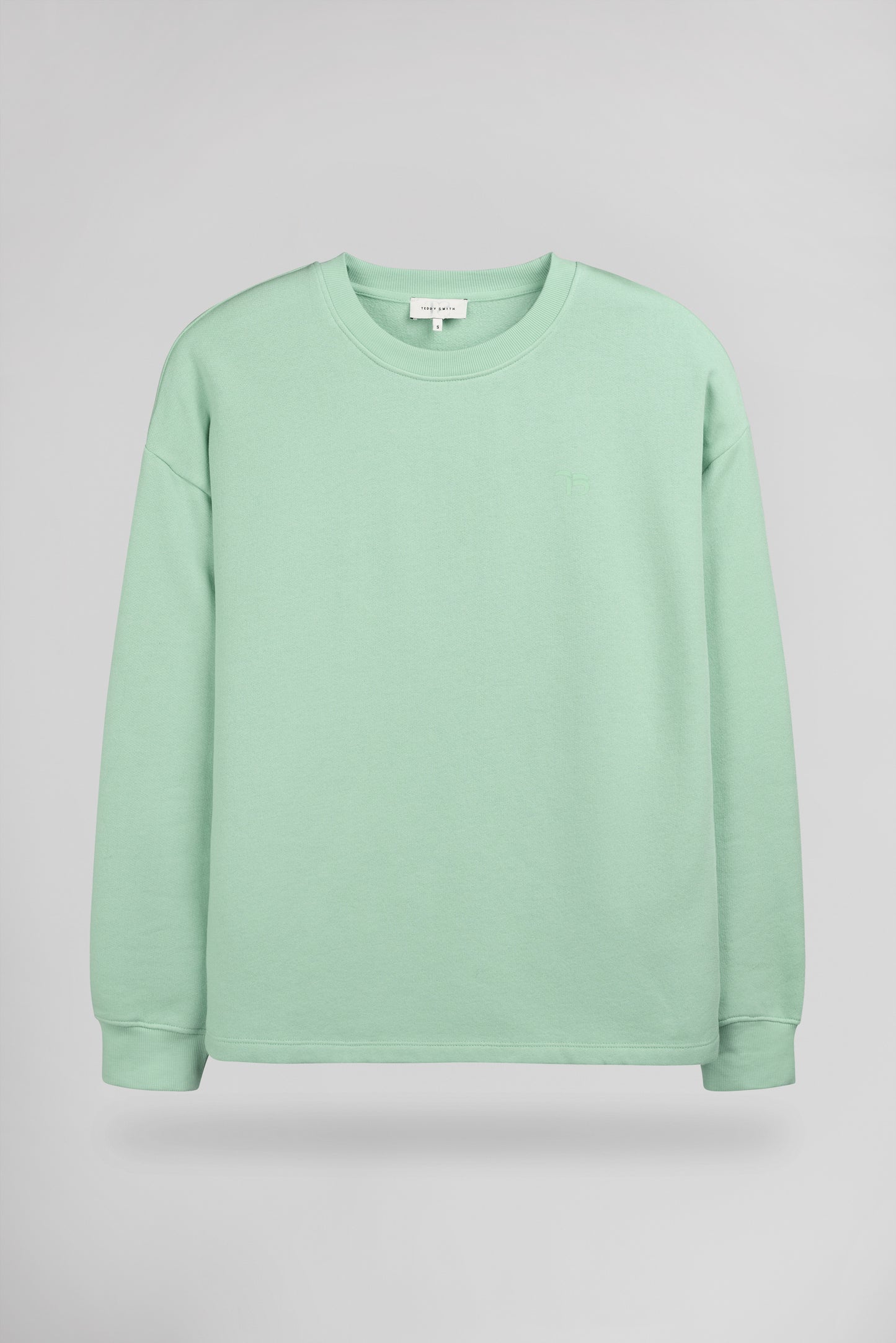 Sweat confort S-LUCILE VERT MENTHE - Teddy Smith