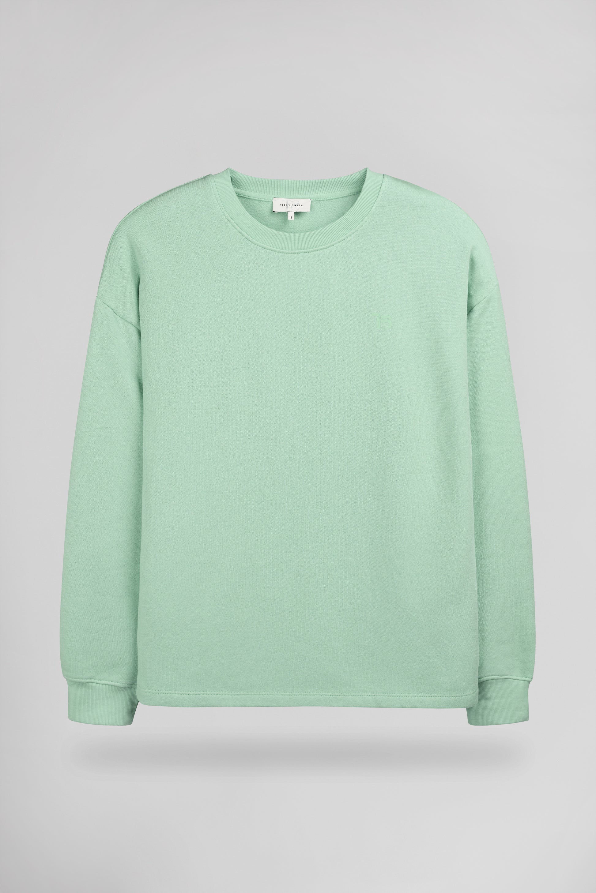 Sweat confort S-LUCILE VERT MENTHE - Teddy Smith