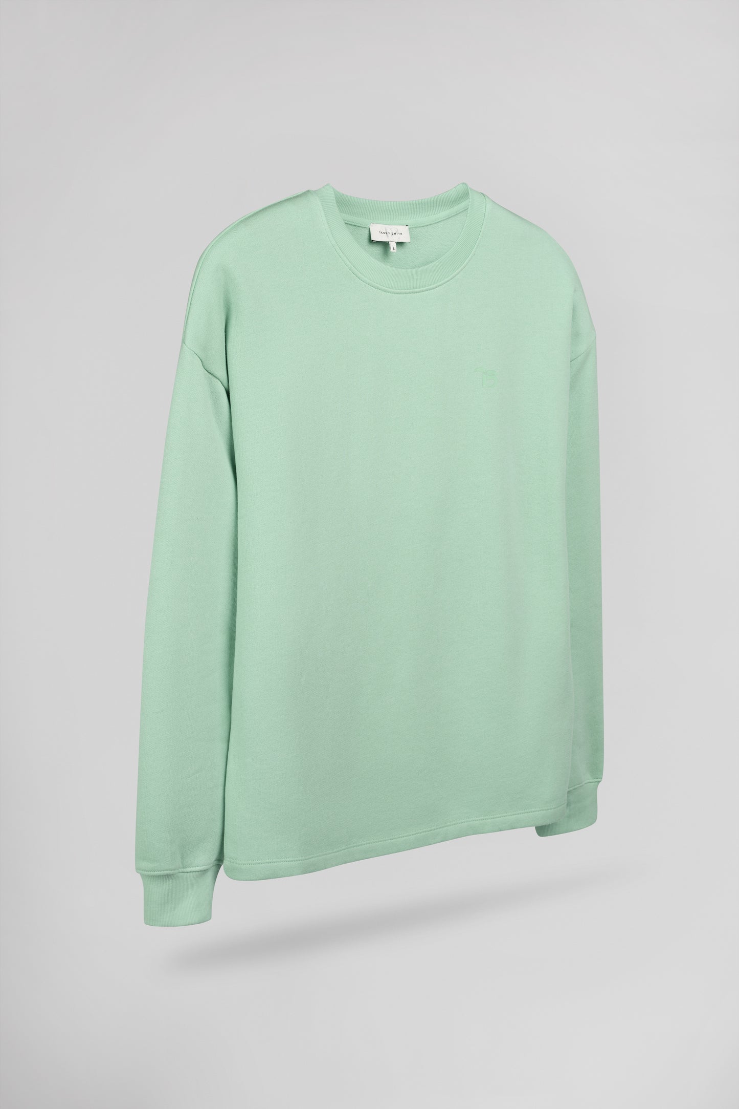 Sweat confort S-LUCILE VERT MENTHE - Teddy Smith