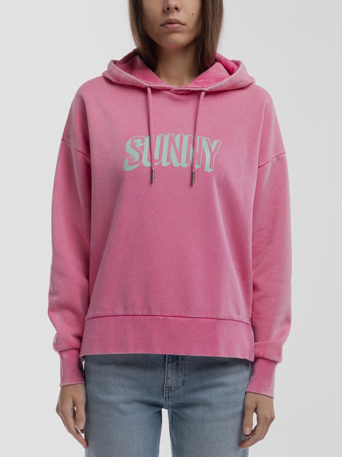 Sweat S-PAILLETTE BUBBLE PINK - Teddy Smith