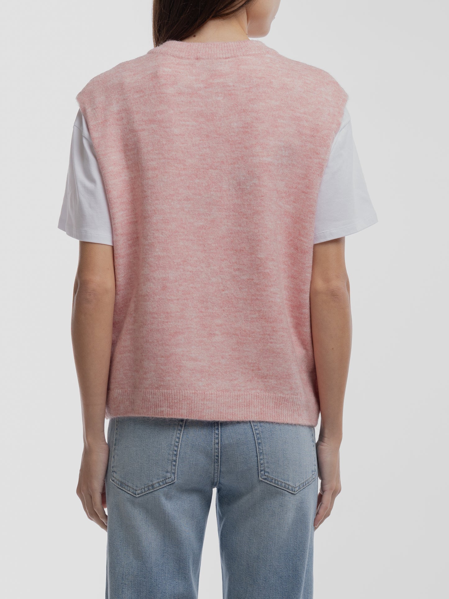 Gilet G-HAZEL VIEUX ROSE - Teddy Smith