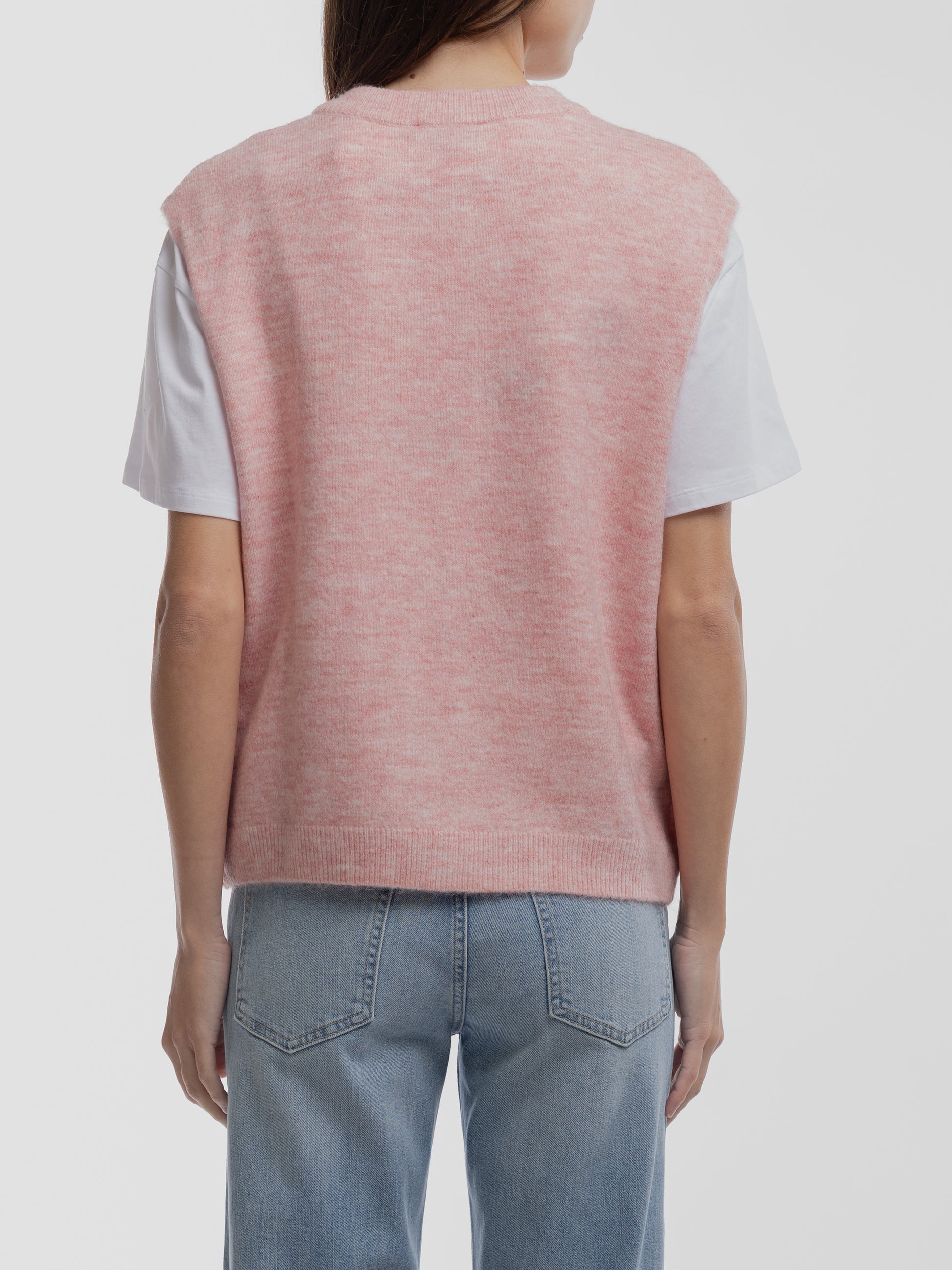 Gilet G-HAZEL VIEUX ROSE - Teddy Smith