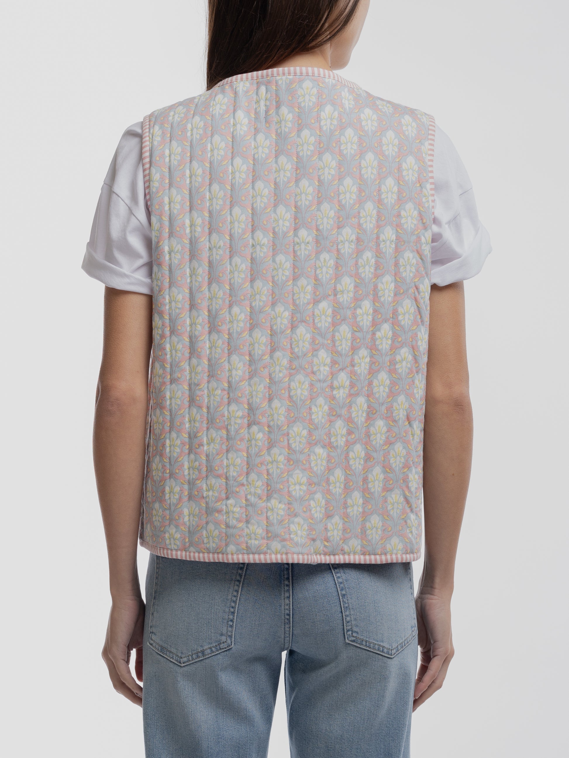 Gilet G-FIONA VIEUX ROSE - Teddy Smith