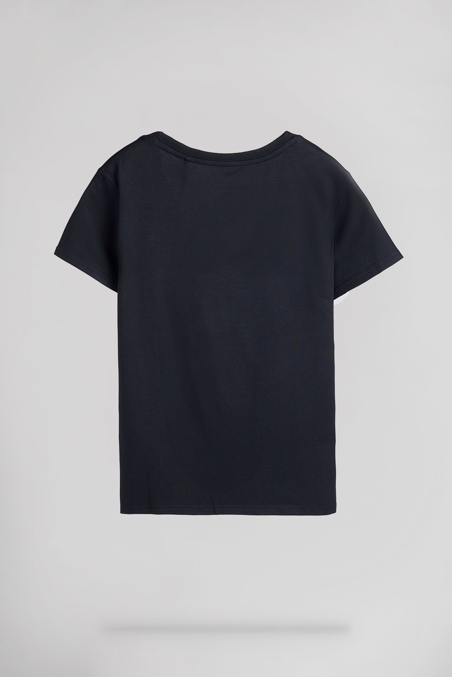 T-shirt col V T-MIA MC DARK NAVY - Teddy Smith