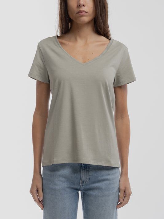 Achat T-shirt T-MIA MC BLEACH KAKI - Teddy Smith