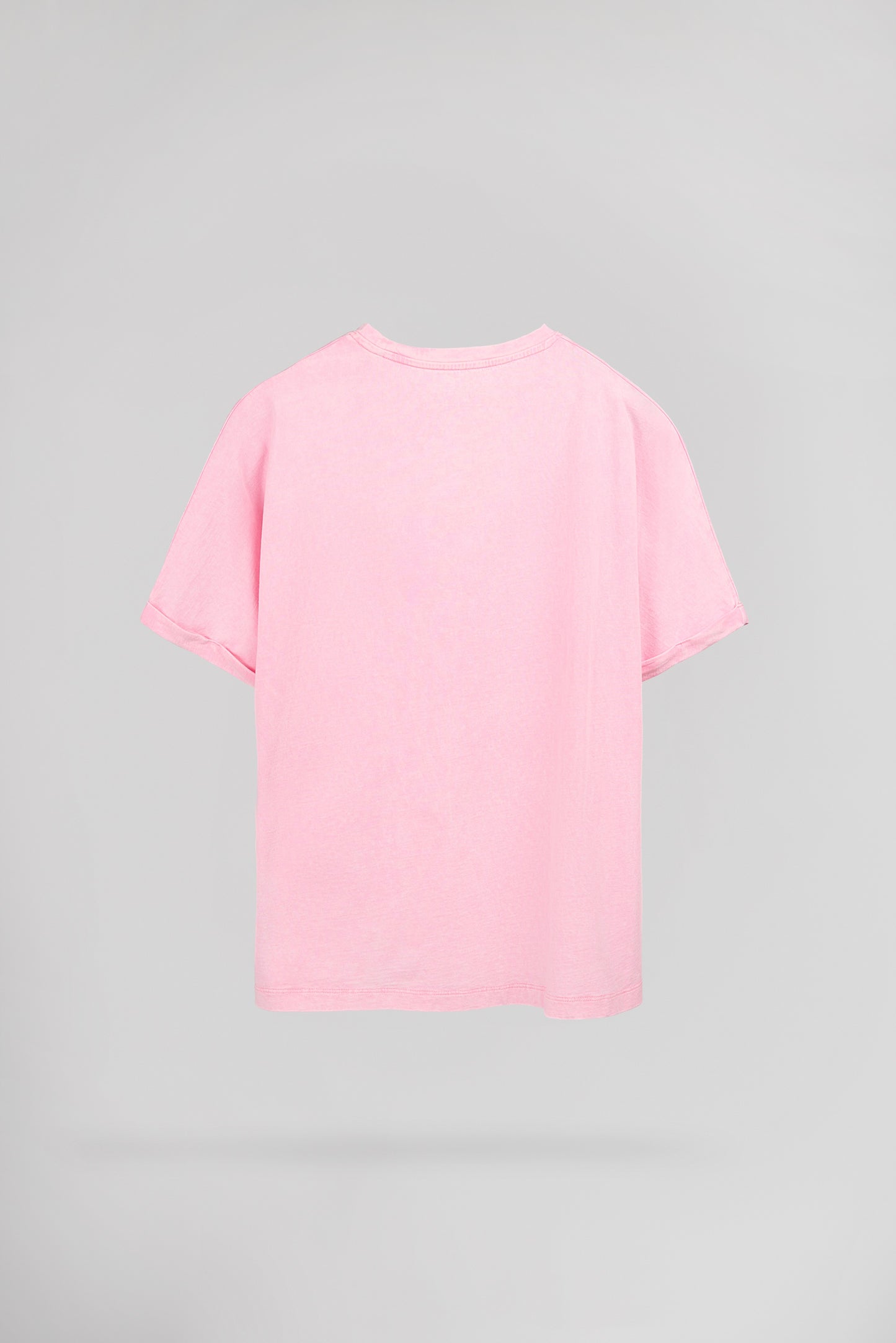 T-shirt T-GLITTER MC ROSE BONBON - Teddy Smith