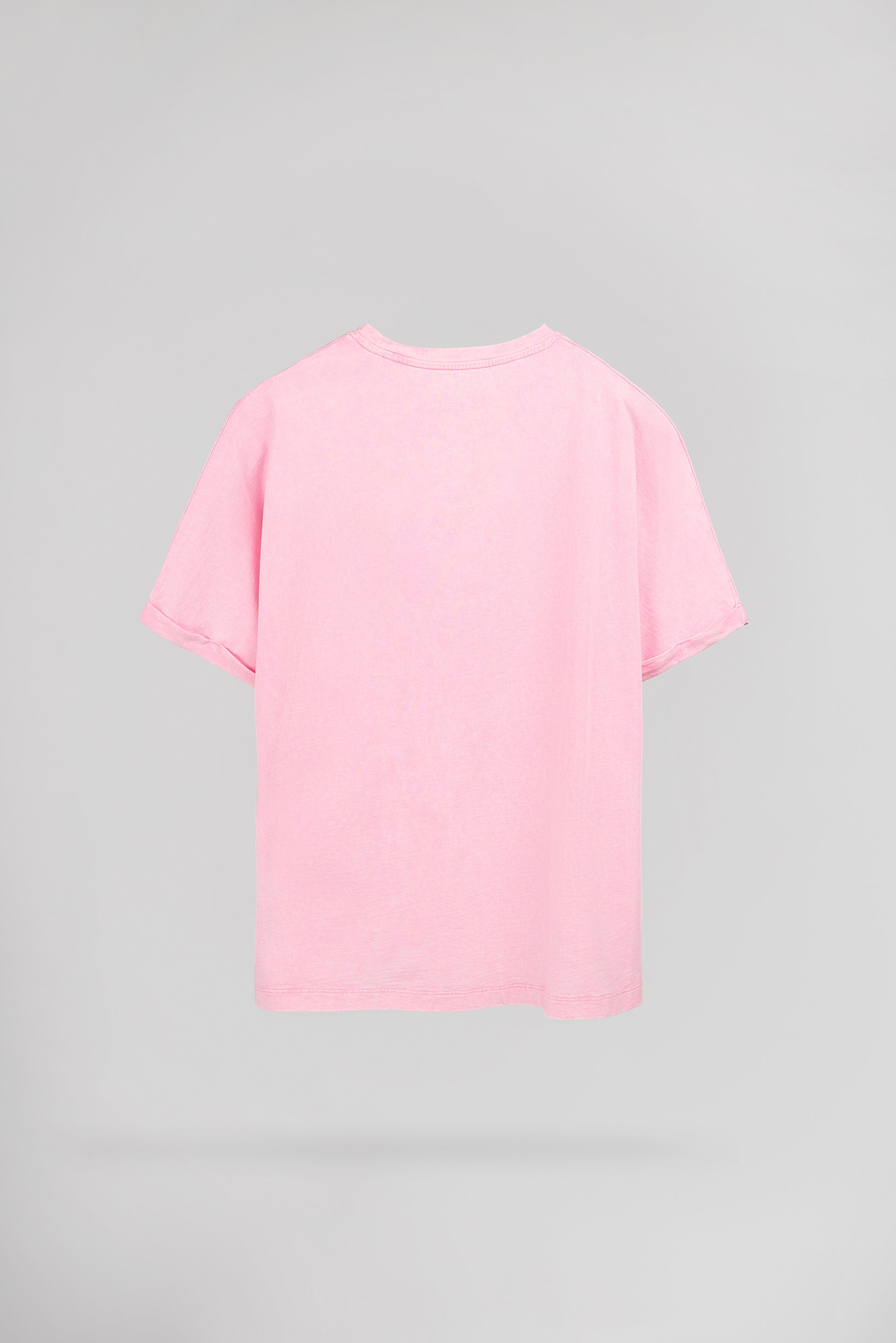 T-shirt T-GLITTER MC ROSE BONBON - Teddy Smith