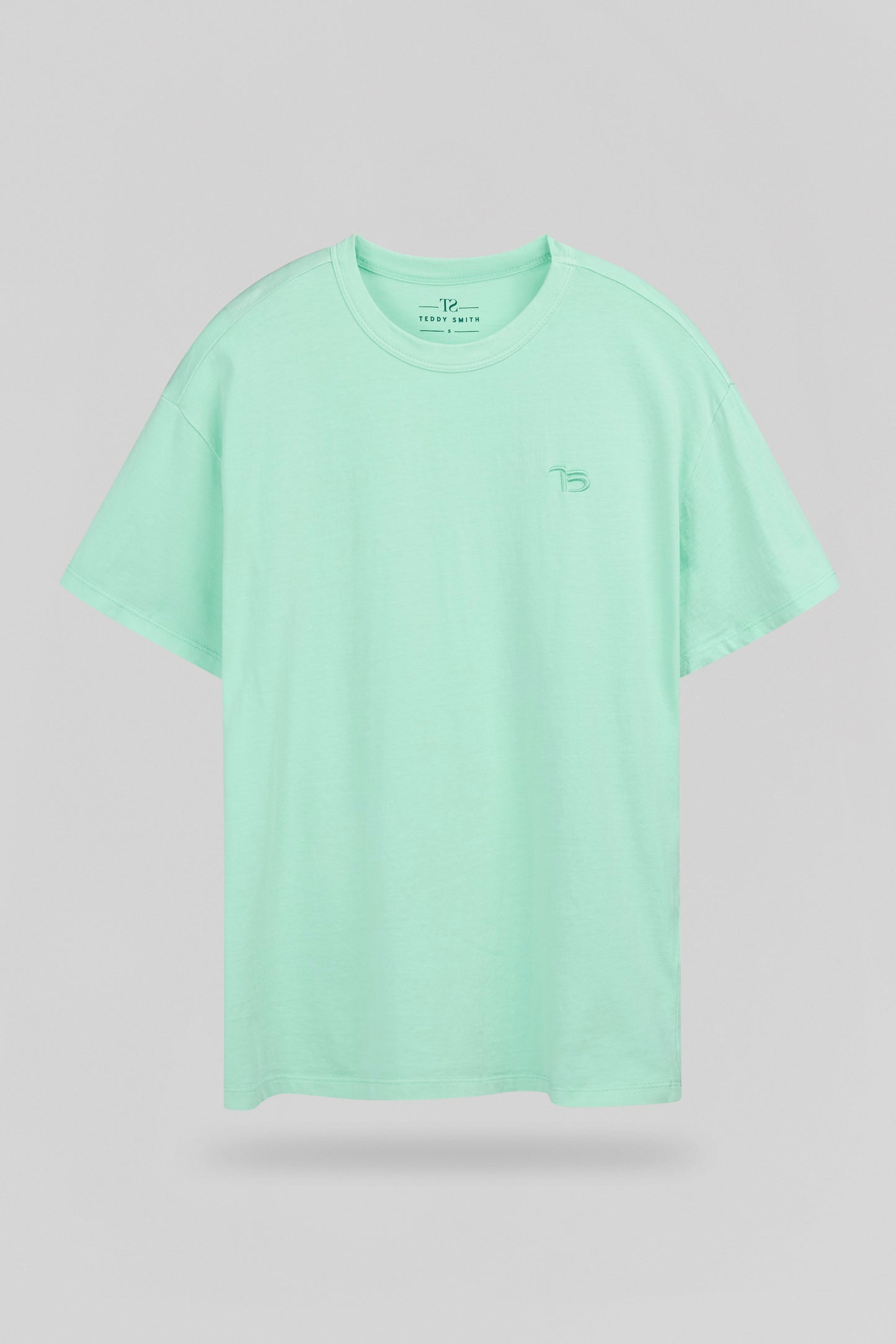 T-shirt col rond T-LAVA MC VERT MENTHE - Teddy Smith
