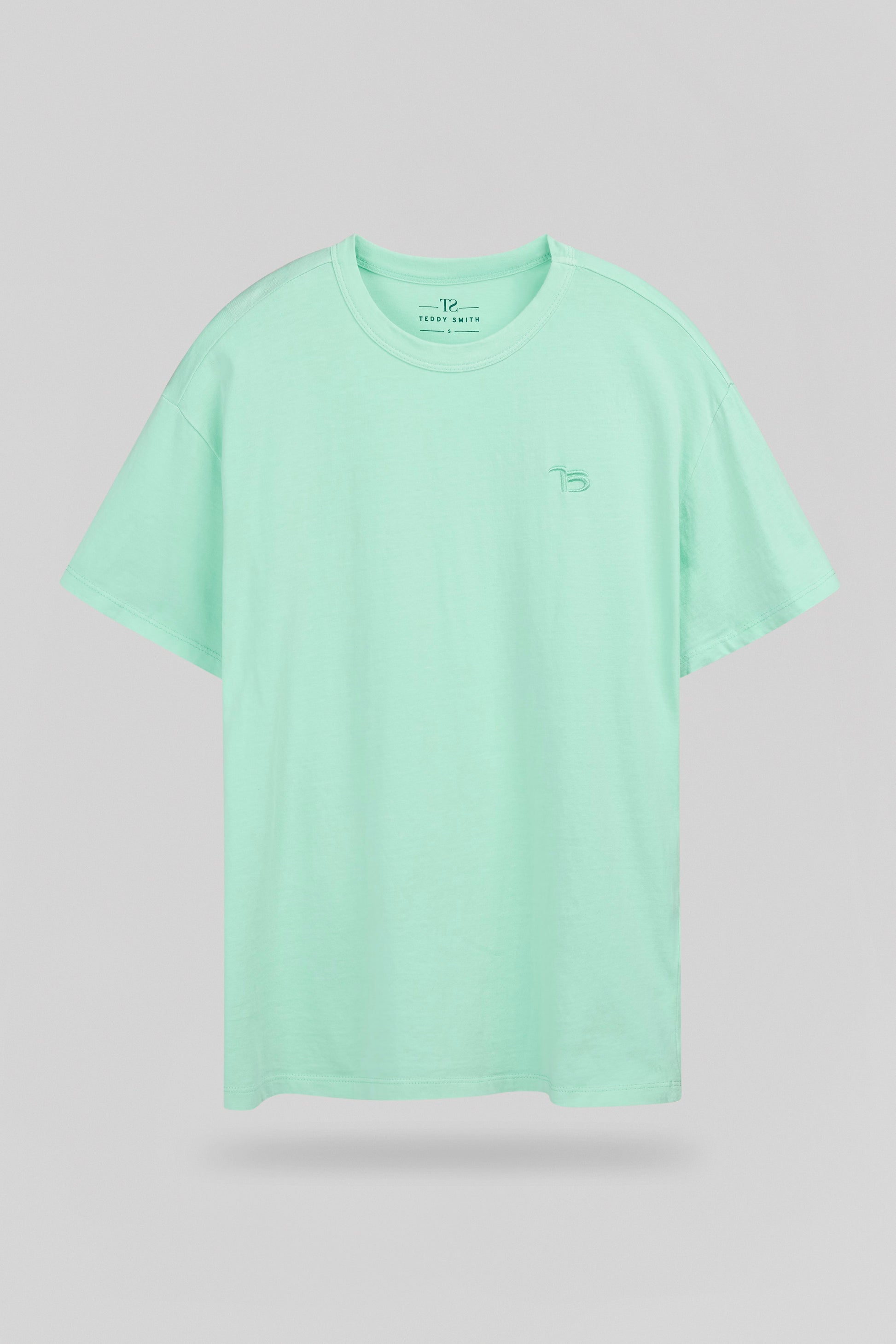 T-shirt col rond T-LAVA MC VERT MENTHE - Teddy Smith