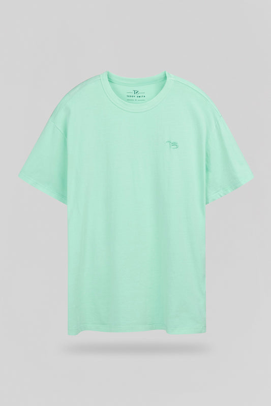 Achat T-shirt col rond T-LAVA MC VERT MENTHE - Teddy Smith