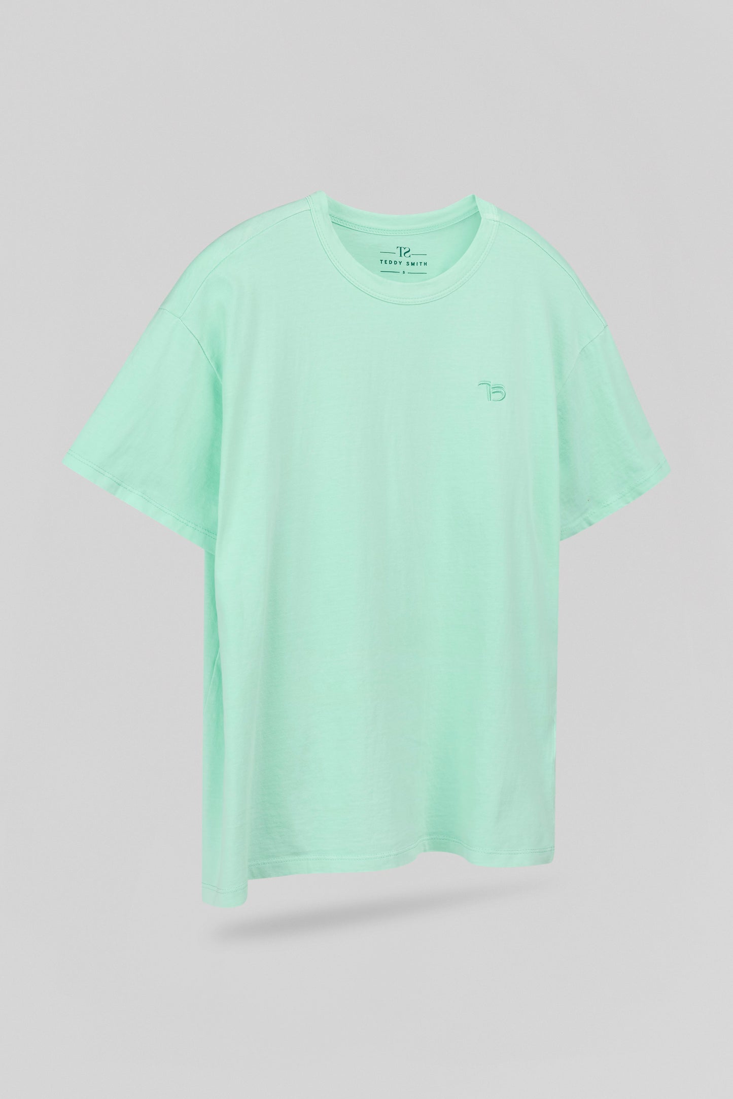 T-shirt col rond T-LAVA MC VERT MENTHE - Teddy Smith
