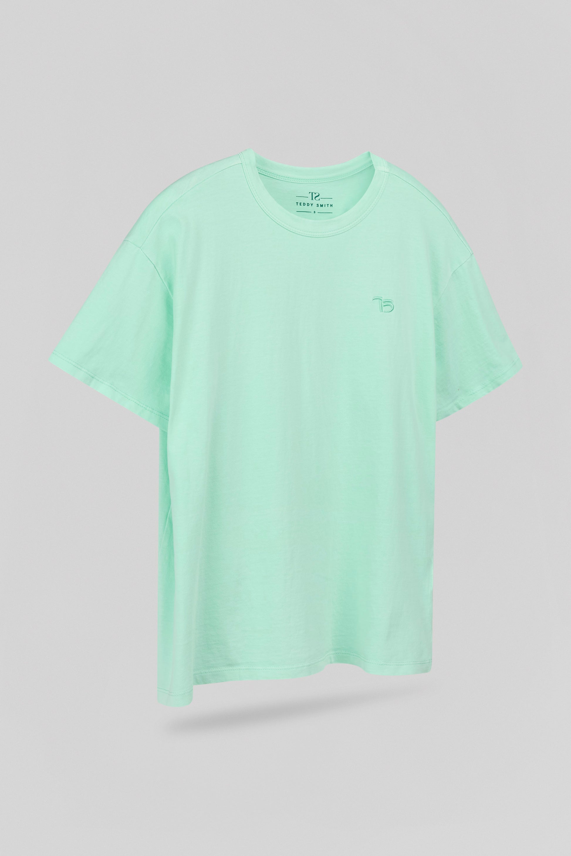 T-shirt col rond T-LAVA MC VERT MENTHE - Teddy Smith