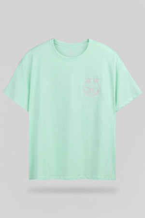 T-shirt oversize T-SURF MC VERT MENTHE - Teddy Smith