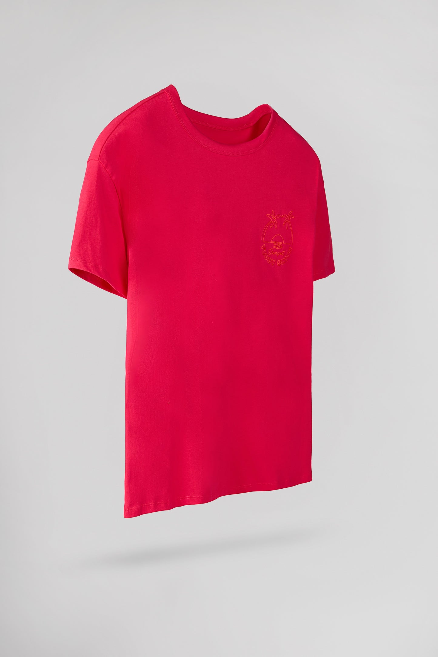 T-shirt T-SURF MC ROSE FUSHIA - Teddy Smith