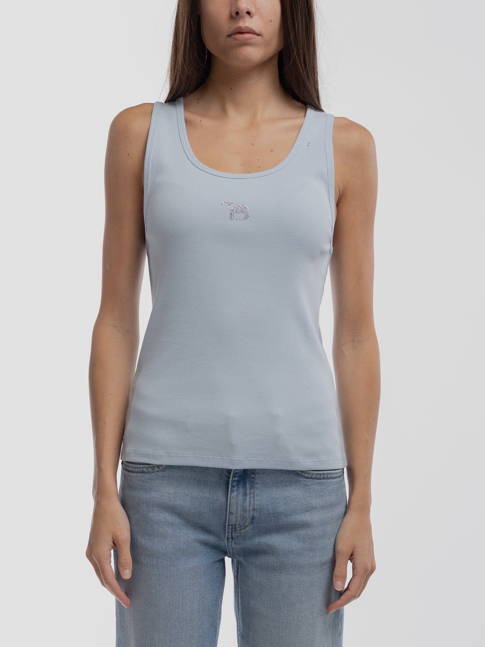 Debardeur D-AVRIL PASTEL BLUE - Teddy Smith