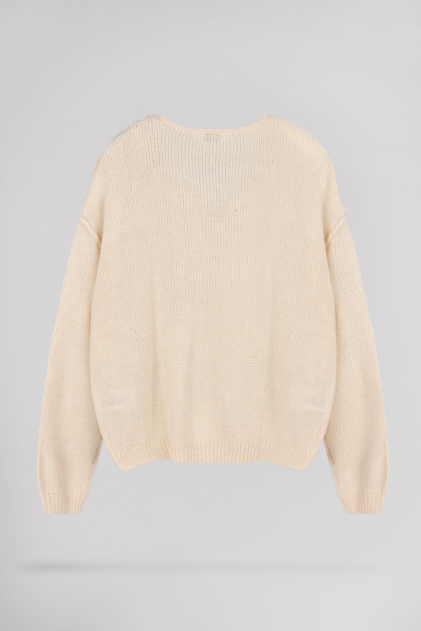 Pull P-MAGGIE MIDDLE WHITE - Teddy Smith