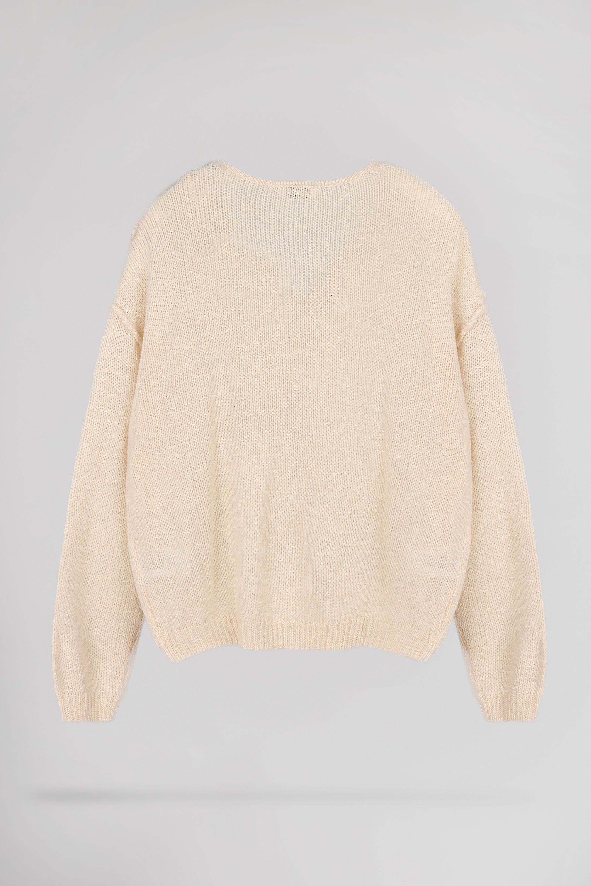 Pull P-MAGGIE MIDDLE WHITE - Teddy Smith
