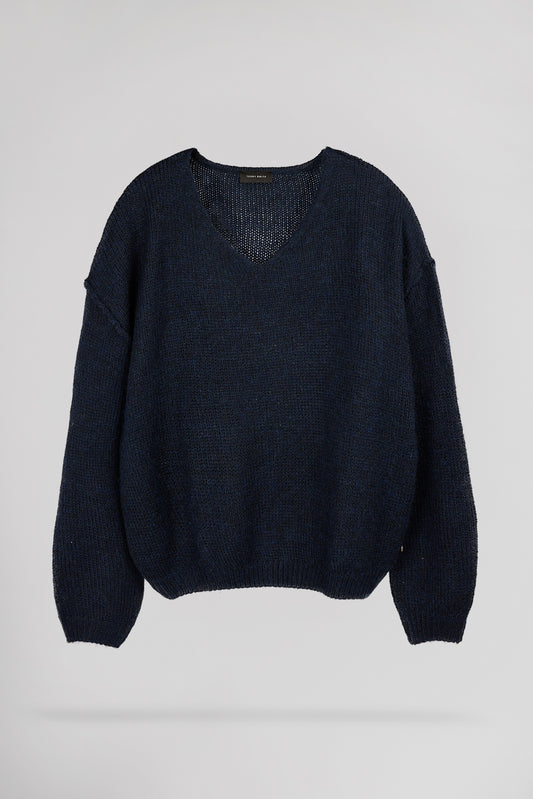 Achat Pull avec laine P-MAGGIE TOTAL NAVY - Teddy Smith