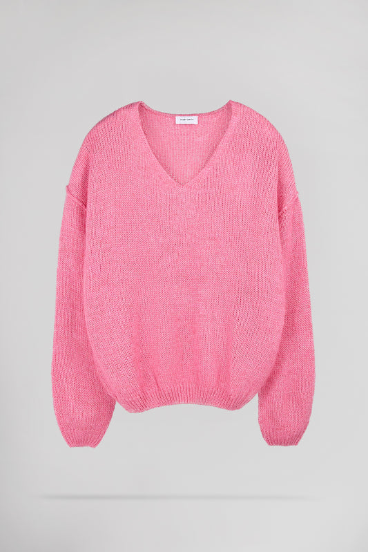 Achat Pull avec laine P-MAGGIE BUBBLE PINK - Teddy Smith