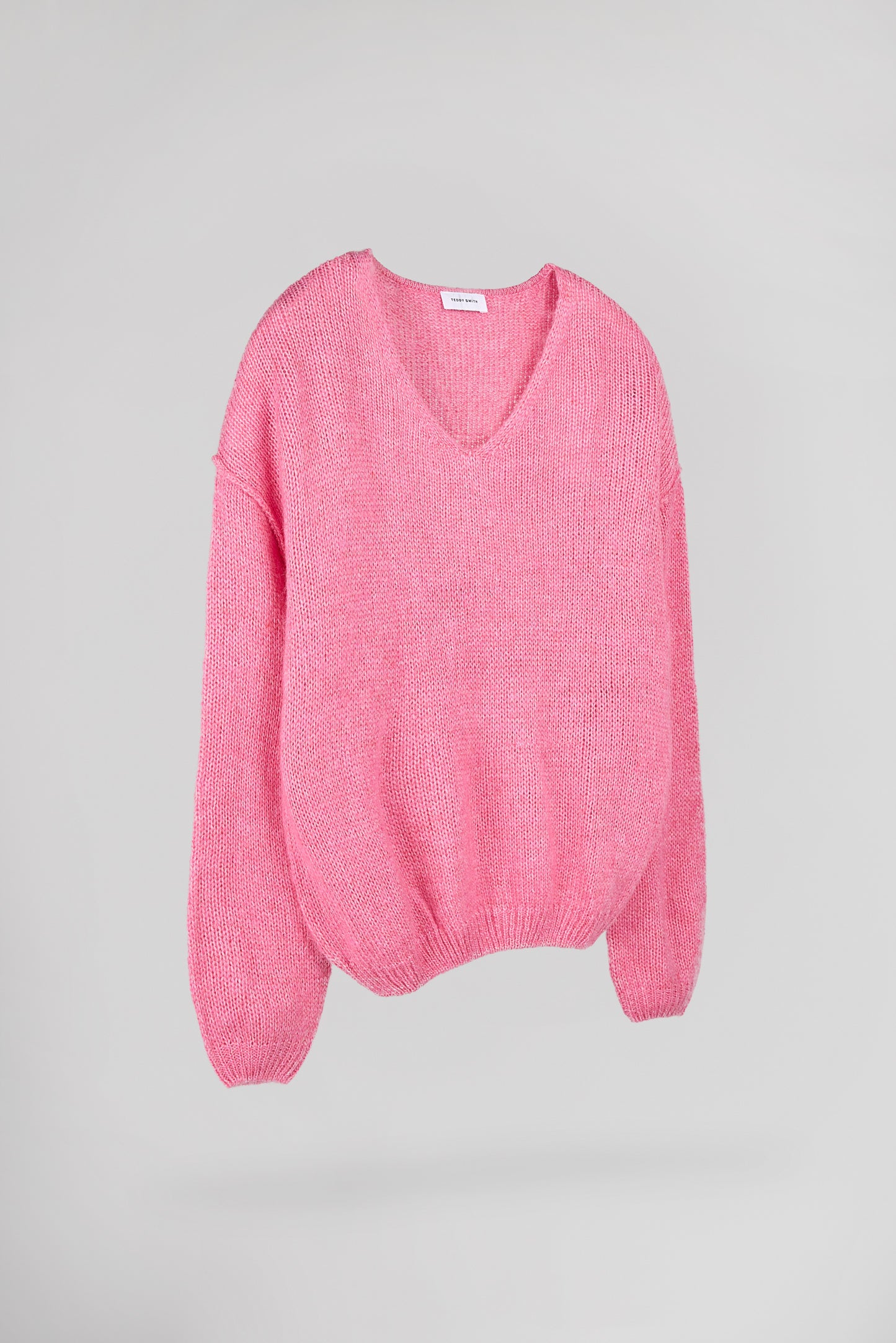 Pull avec laine P-MAGGIE BUBBLE PINK - Teddy Smith