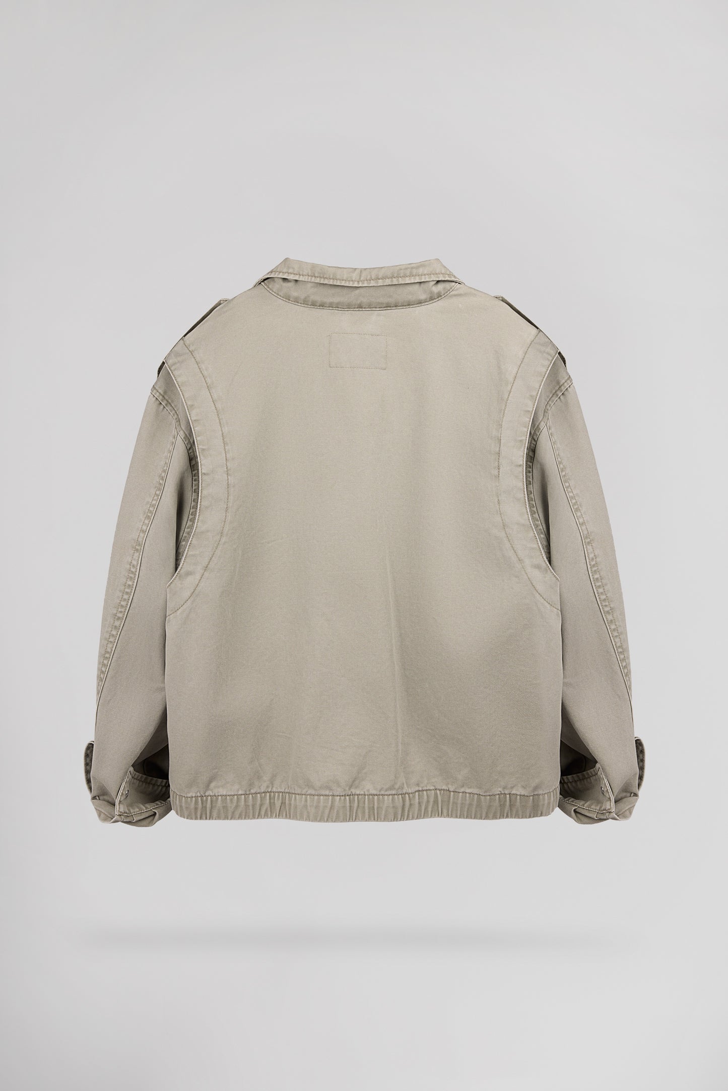 Blouson B-DAKOTA BLEACH KAKI - Teddy Smith